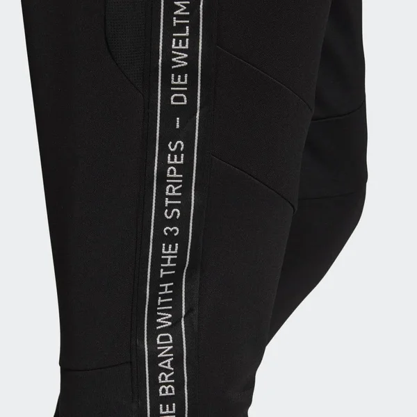 Adidas Men's Tiro 19 Taped Training Pants - Size: Medium, Black