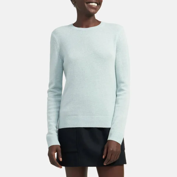 Theory Women's Cashmere Sweater 0400011755856 - XXL, Blue Frost