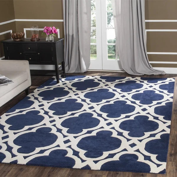 Safavieh Chatham Blue & Ivory 6& x 9& Rug
