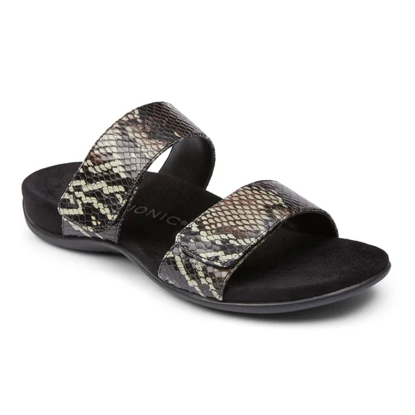 Women's Vionic Randi Slide Sandal, Size 8.5 W - Black