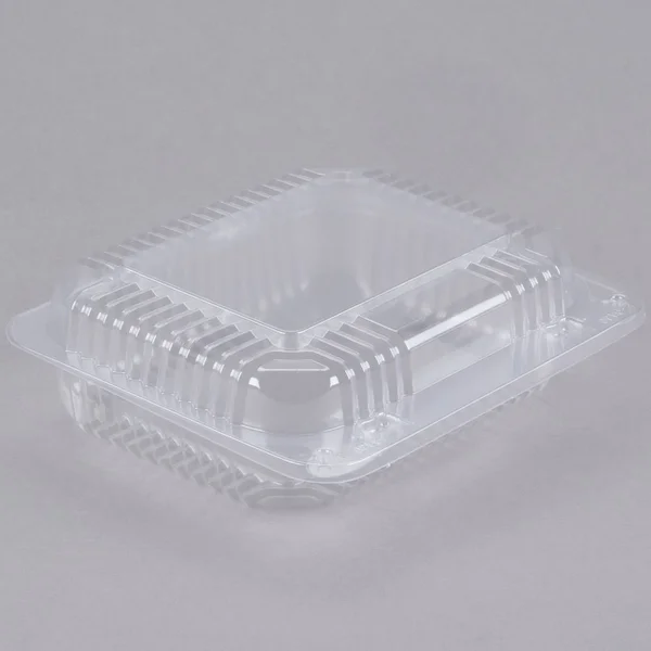 Dart Plastic Clear Lid Containers, 6 x 2 1/10 x 7, 125/Pk, 2/CT (DCCC26UT1)