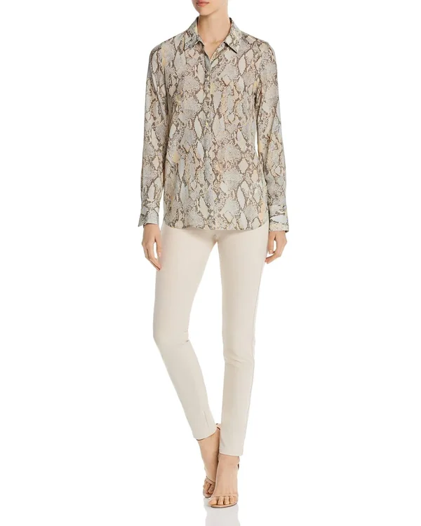 Lafayette 148 New York Acclaimed Stretch Mercer Pants - 16 - Ink