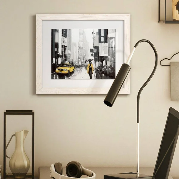 New York City II-Premium Framed Canvas - Ready to Hang - 27.5X37.5 - Black
