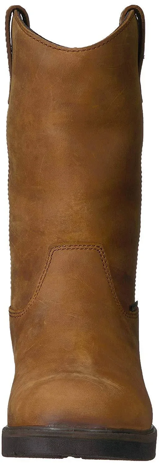Georgia Boot Men's Suspension System Waterproof Wellington Work Boot - GB00085, Brown