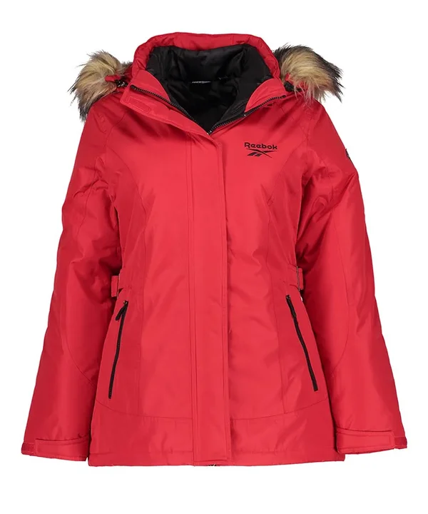 Reebok Women's Ski Jackets Red - Red Ski System Jacket - Women