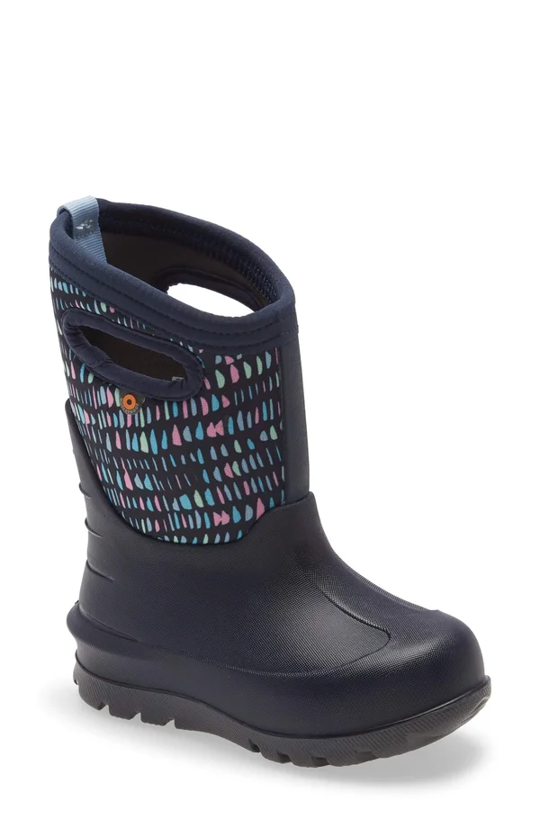 Bogs Kids& Neo Classic Twinkle Boot - 10 - Dark Blue Multi