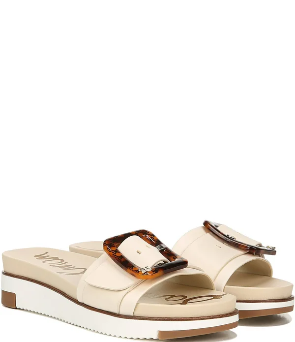 Sam Edelman Ariane Slide Sandal Modern Ivory