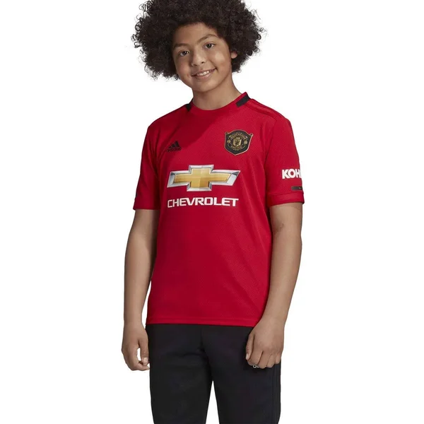 Adidas Youth Soccer Manchester United Home Jersey (YXS) Red