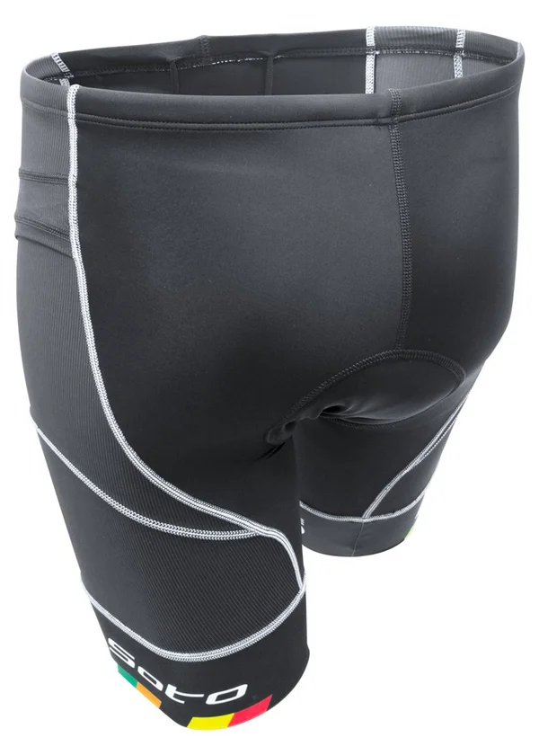 DeSoto Men's Riviera Tri Short - 2020 - M - Grey Cube