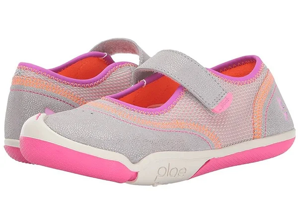 PLAE Emme - Silver/Pink Kids Shoe - Size 7 Toddler - Pink