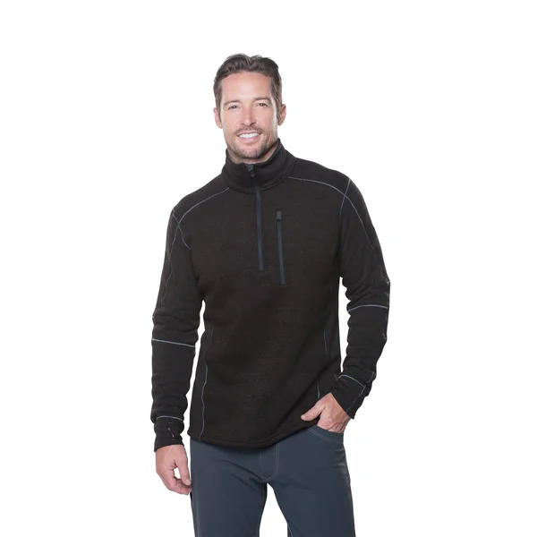Kuhl Men's Interceptr 1/4 Zip Oatmeal - XXL