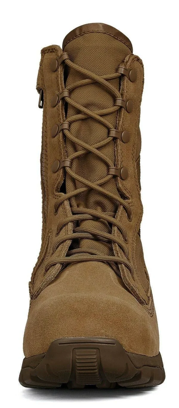 Tactical Research Mens Flyweight Hot Weather Side-Zip Composite Toe Boot TR596ZCT - 4 Wide