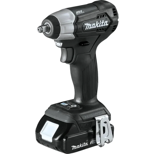 Makita XWT12RB 18V LXT Lithium-Ion Sub-Compact Brushless Cordless 3/8x22 Sq. Drive Impact Wrench Kit (2.0Ah)