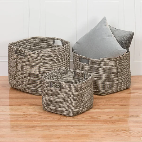 Colonial Mills Carter Basket - Grey 14x22x14x22x12x22