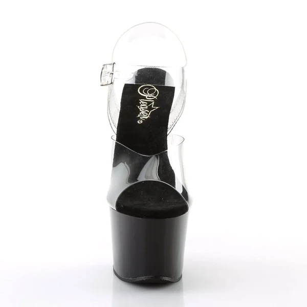 Pleaser - Sky-308 6 - Clear/Black