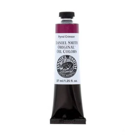 Daniel Smith Original Oil Color, Pyrrol Crimson, 37 ml.