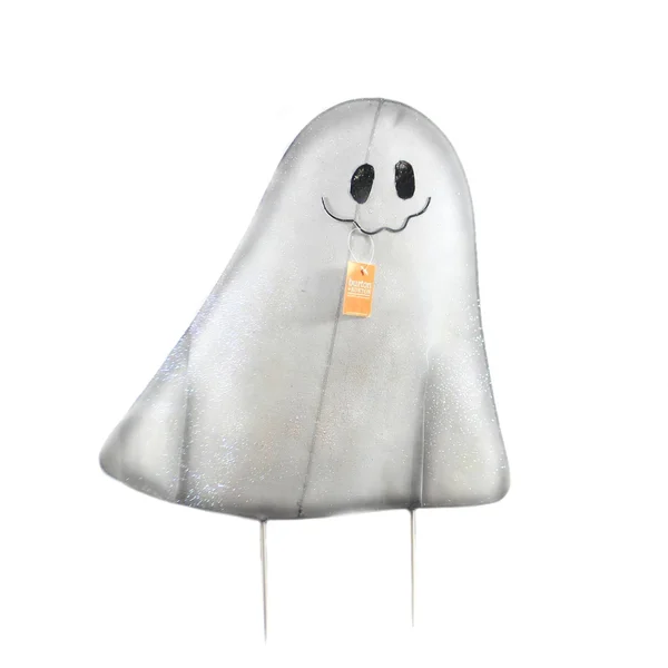 Halloween Mesh Ghost Yard Stake Med Wire Outside Decor 9733723 Med - Size: Medium