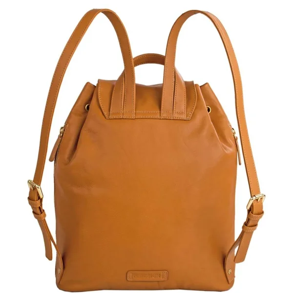 Hidesign Leah Leather Backpack Black