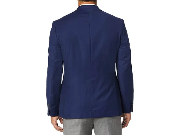 Perry Ellis Men's Portfolio Slim-Fit Stretch Suit Pants - Navy Solid