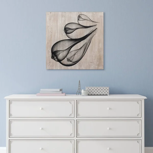 Coastal Serenity I Wall Art Giclee Printed on Hand Finished Ash Wood