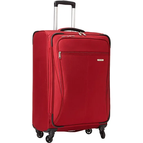 Samsonite Lamont 25" Expandable Checked Spinner Luggage Black