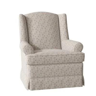 Bontang Swivel Reclining Glider Body Fabric: Stonewash Gray-31003