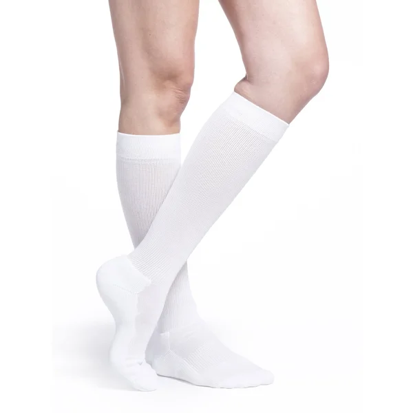 Sigvaris Cushioned Cotton Knee High, 20-30 mmHg
