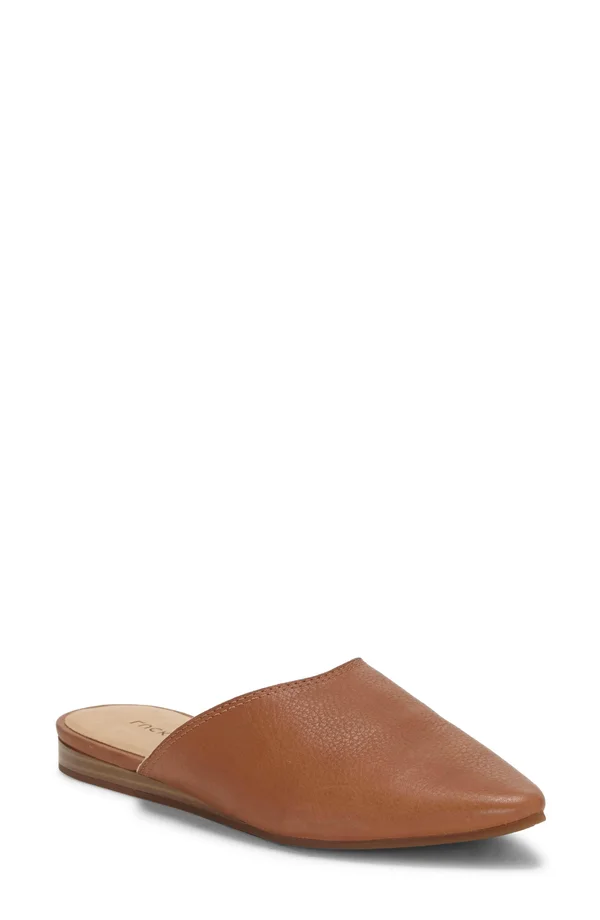 Women's Lucky Brand Bareisha Mule - 9.5 M - Latte Leather