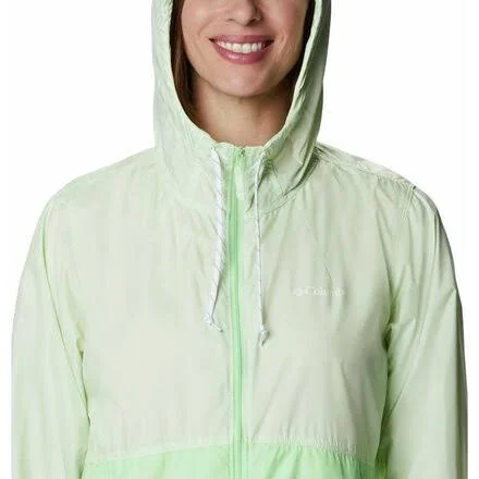 Columbia Flash Forward Windbreaker - Women's Light Lime/Lime Glow - XL