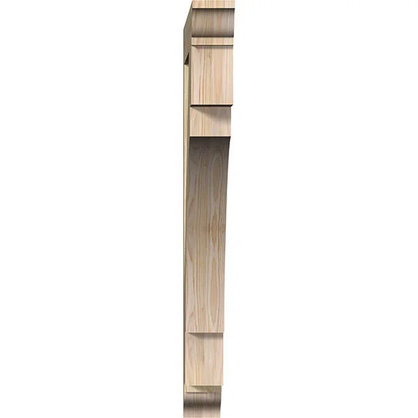 4x22W x 36x22D x 42x22H Merced Traditional Rough Sawn BRACKET, Douglas Fir
