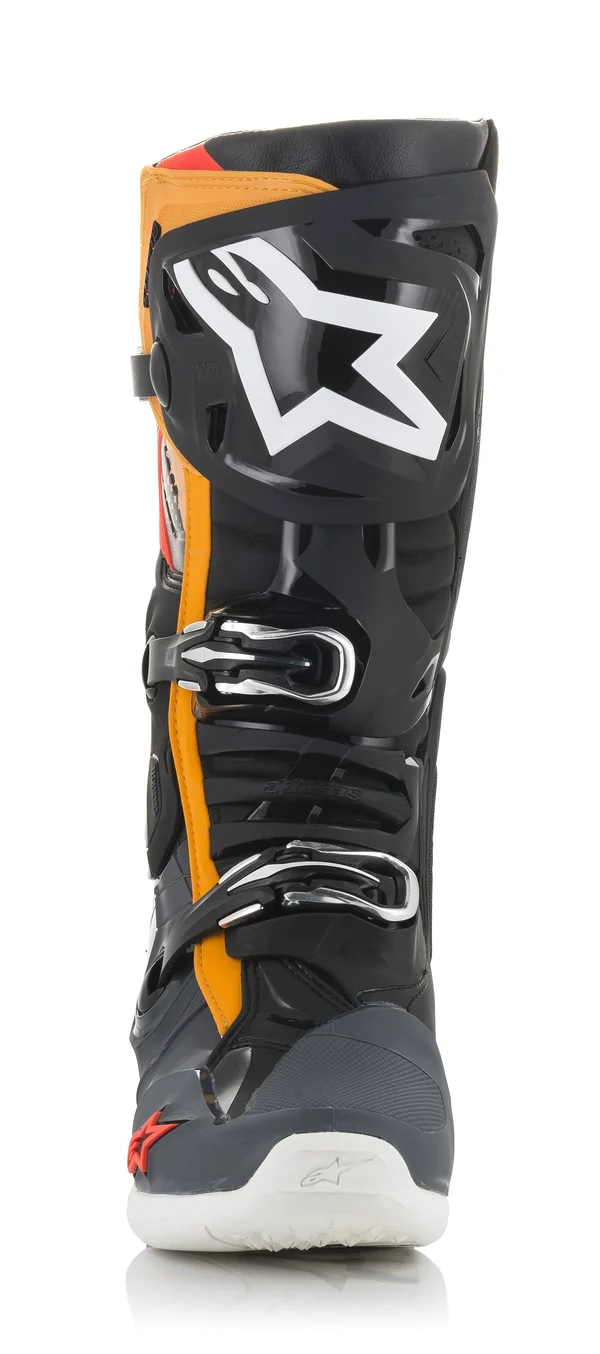 Alpinestars 2020 Tech 10 Boots Black/Gray/Orange/Red 10