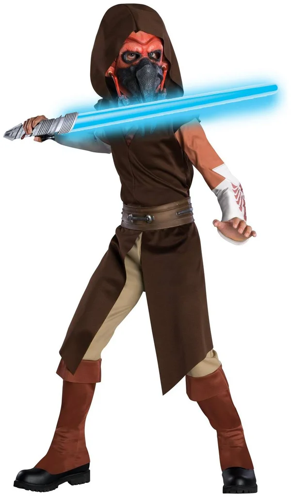 Star Wars Clone Wars Child's Deluxe Plo Koon Costume - Large