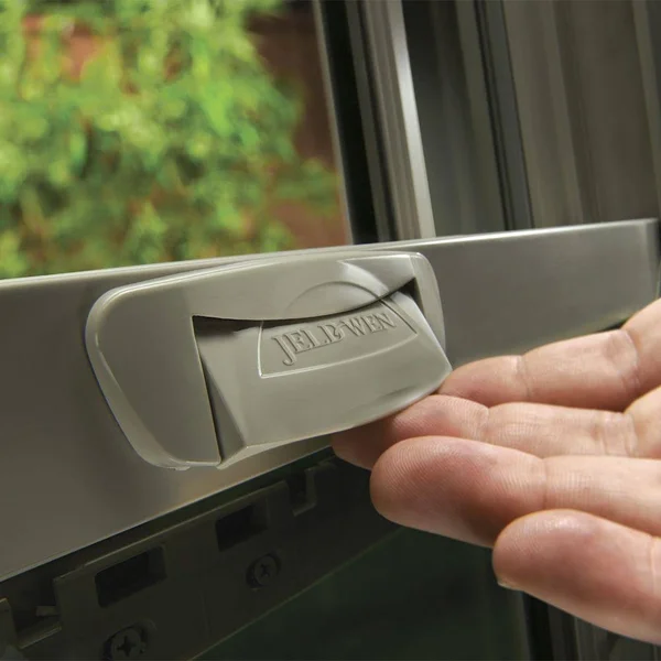 JELD-WEN CX2096 59.5 in. x 35.5 in. V-4500 Series White Vinyl Right-Handed Sliding Window with Fiberglass Mesh Screen