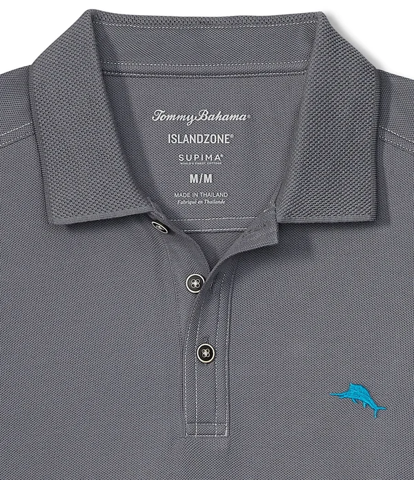 Tommy Bahama Big Tall IslandZone Emfielder 2.0 Short-Sleeve Polo Shirt - Mens, LT, Dark Purple