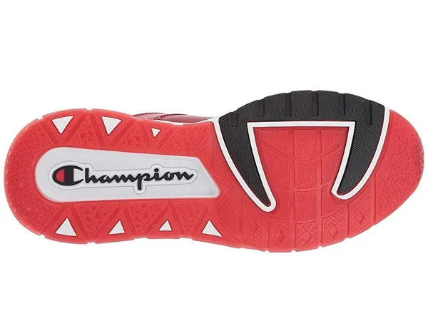 Champion 93Eighteen Mens Metallic Casual Fashion Sneakers, Red
