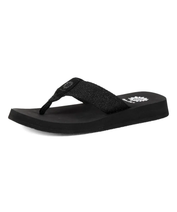 Yellow Box Women's Rene Sandal, Black, 8
