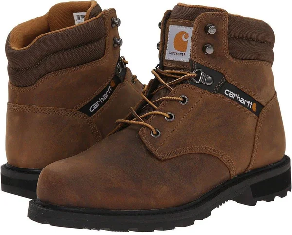 Carhartt CMW6174 6x22 Work Boot 8.5 Men's Brown