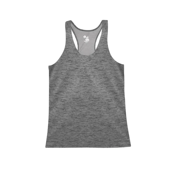Badger Women's Tonal Blend Racerback Tank 4161-2XL-GPH