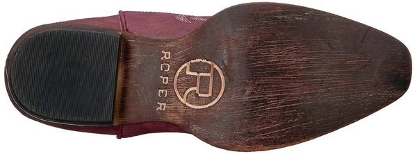 Roper Riley - Red - Ankle Boots