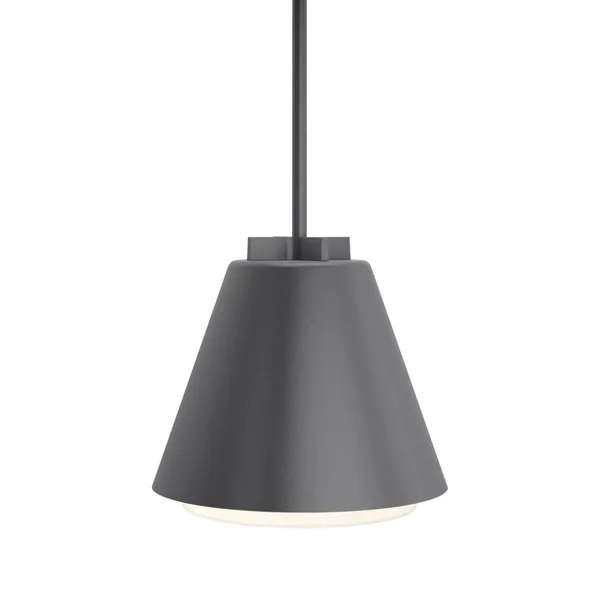 Tech Lighting 700OPBOW92718HUNV Bowman - LED Outdoor Pendant Charcoal