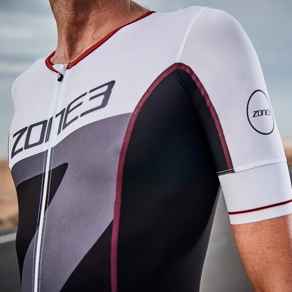 Zone3 Men's Lava Long Distance Tri Top Short Sleeve S