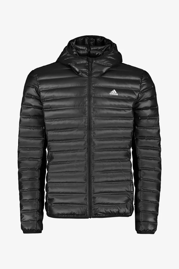Adidas Varilite Hooded Down Jacket - Mens - Black