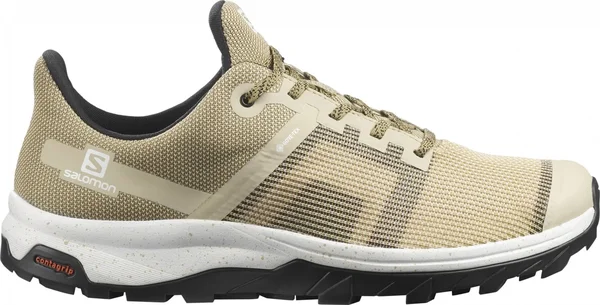 Salomon Outline Prism GORE-TEX Hiking Shoes Beige - 46