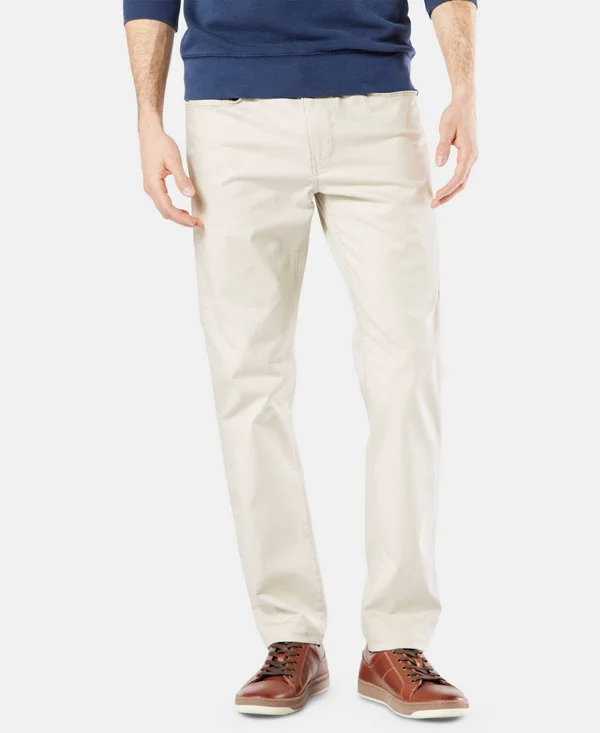 Dockers Alpha Jean Cut Khakis - Slim Fit Pants, Men's, White 30 x 30
