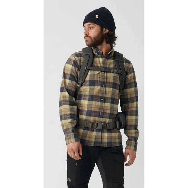 Fjallraven Men's Singi Heavy Flannel Shirt - 2XL - Dark Sand