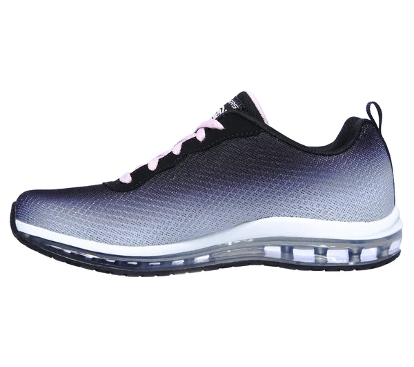 Skechers Girls& Skech-Air Element Sneaker - Black/Light Pink