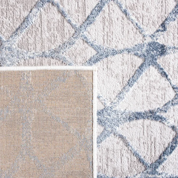 Safavieh Amelia Gray/Blue 4 ft. x 6 ft. Geometric Area Rug