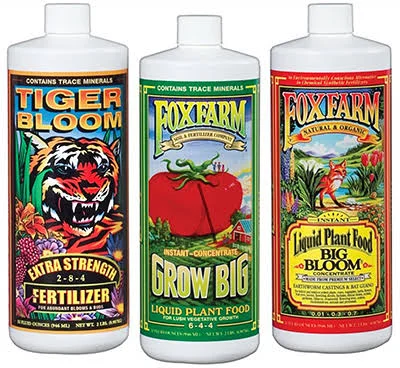 FoxFarm Liquid Nutrient Trio Fertilizer - 3 count - 32 fl oz each