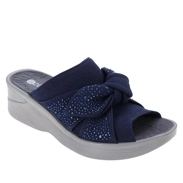 Bzees Smile Bright 9 Women's Navy