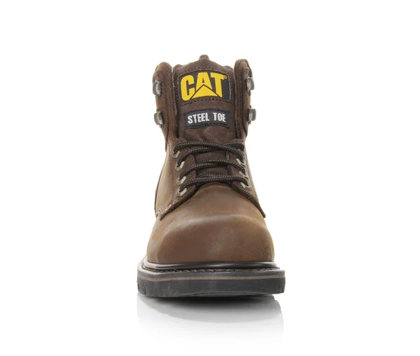 Caterpillar Second Shift Steel Toe Work Boot, Men's, Brown, Size 7.5, Boots